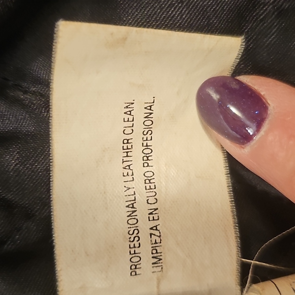 Kathy Ireland Genuine Black Leather Anorak Jacket Womens XL Versatile Bikercore - Picture 11 of 15